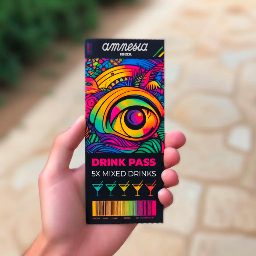 Amnesia Ibiza Mixed Drink Package