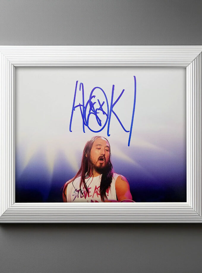 Steve Aoki - Signed Photo